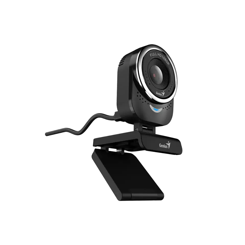 Genius QCam 6000, Webkamera, Full HD 1080p, mikrofon, USB-C, USB-A, černá