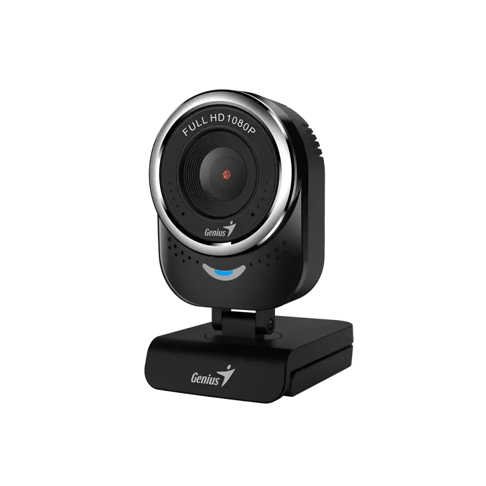 Genius QCam 6000, Webkamera, Full HD 1080p, mikrofon, USB-C, USB-A, černá