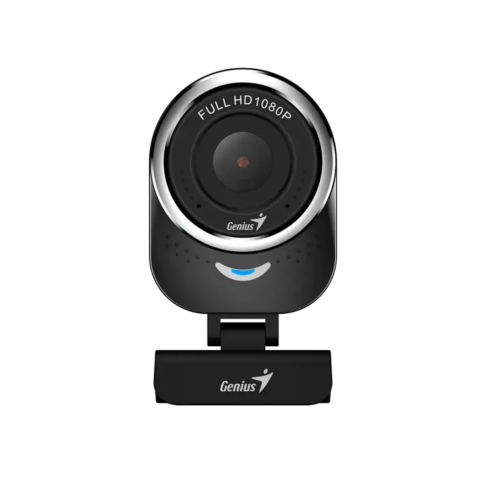 Genius QCam 6000, Webkamera, Full HD 1080p, mikrofon, USB-C, USB-A, černá