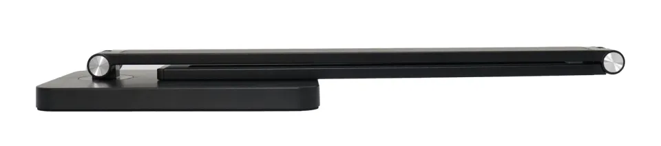 Platinet PDL888B stolní LED lampa 10W stmívatelná, bezdrátové nabíjení, USB port, černá