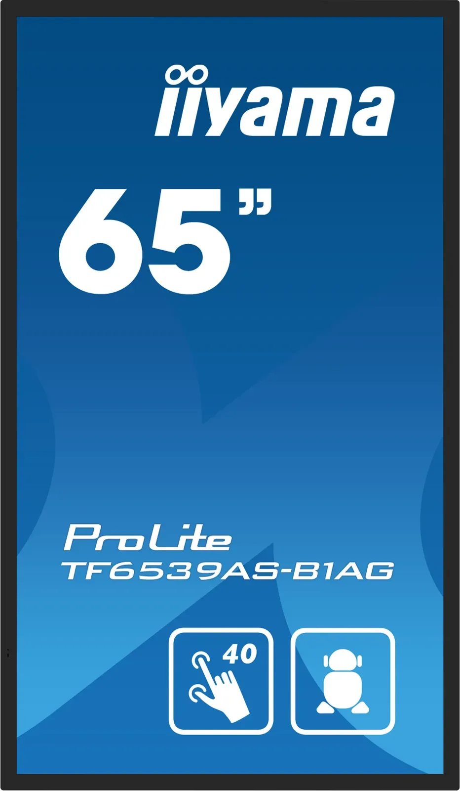 65" iiyama TF6539AS-B1AG:IPS,4K,Android