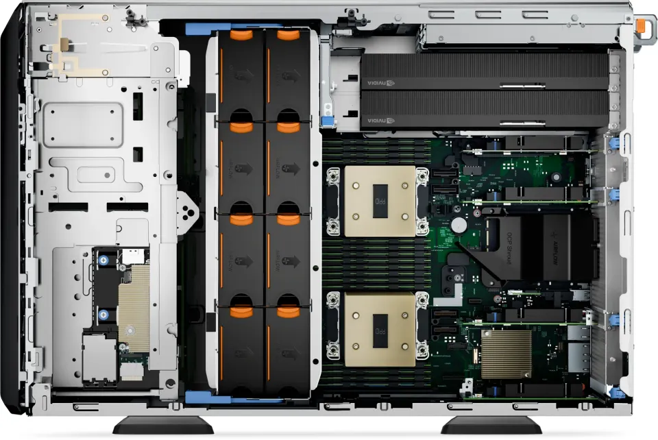 Dell server PowerEdge T560 4510/32G/1x480 GB SSD/8x3,5"/H755/2x1100W/3Y NBD