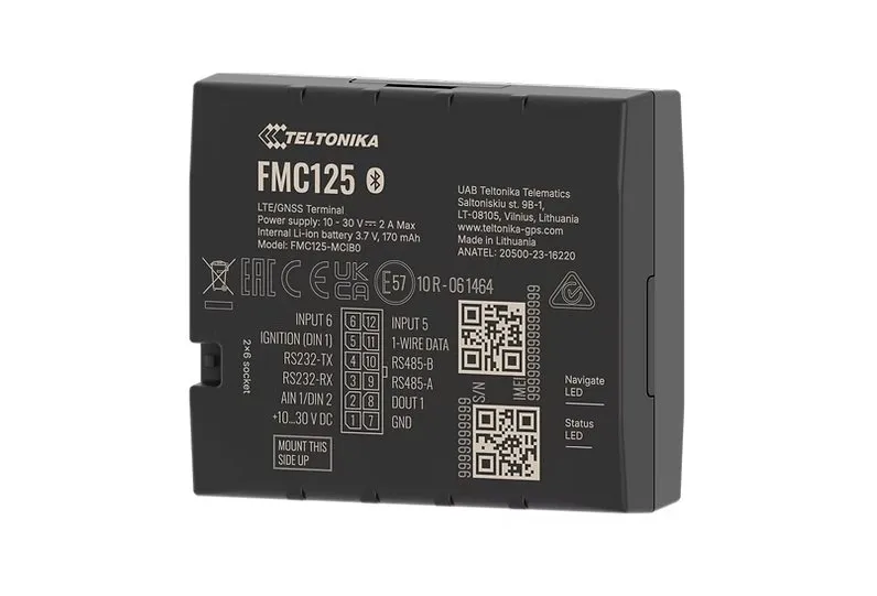 TELTONIKA TELEMATICS FMC125 – univerzální sledovací zařízení s podporou 4G LTE C
