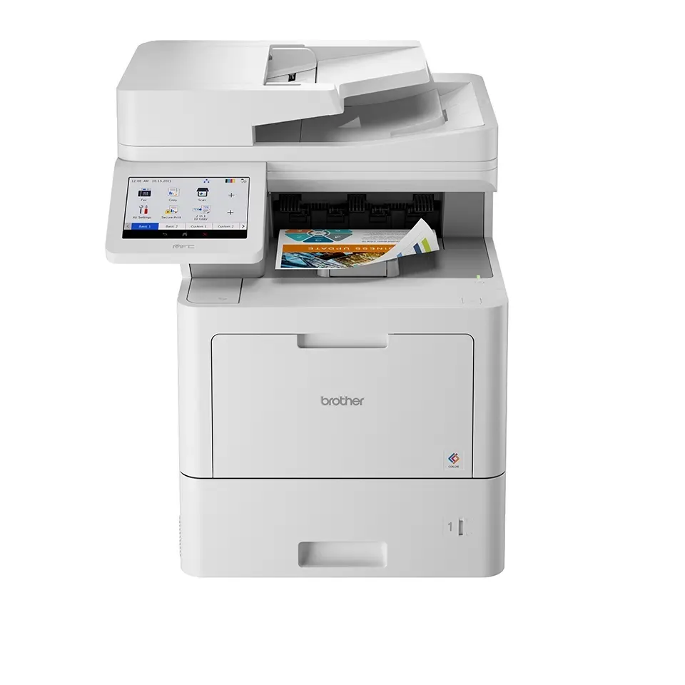 Brother MFC-L9670CDN – barevná laserová multifunkce A4 s faxem, 40 str./min, duplex, ADF 100 listů, NFC, gigabitový Ethernet