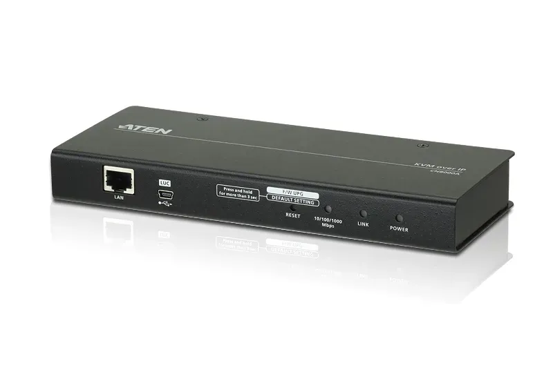 ATEN 1-Local/Remote Share Access Single Port VGA KVM over IP Switch (1920 x 1200