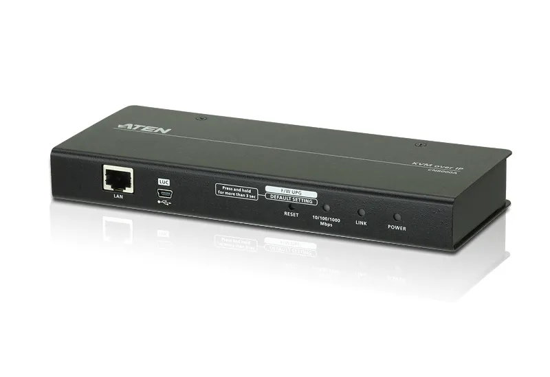 ATEN 1-Local/Remote Share Access Single Port VGA KVM over IP Switch (1920 x 1200