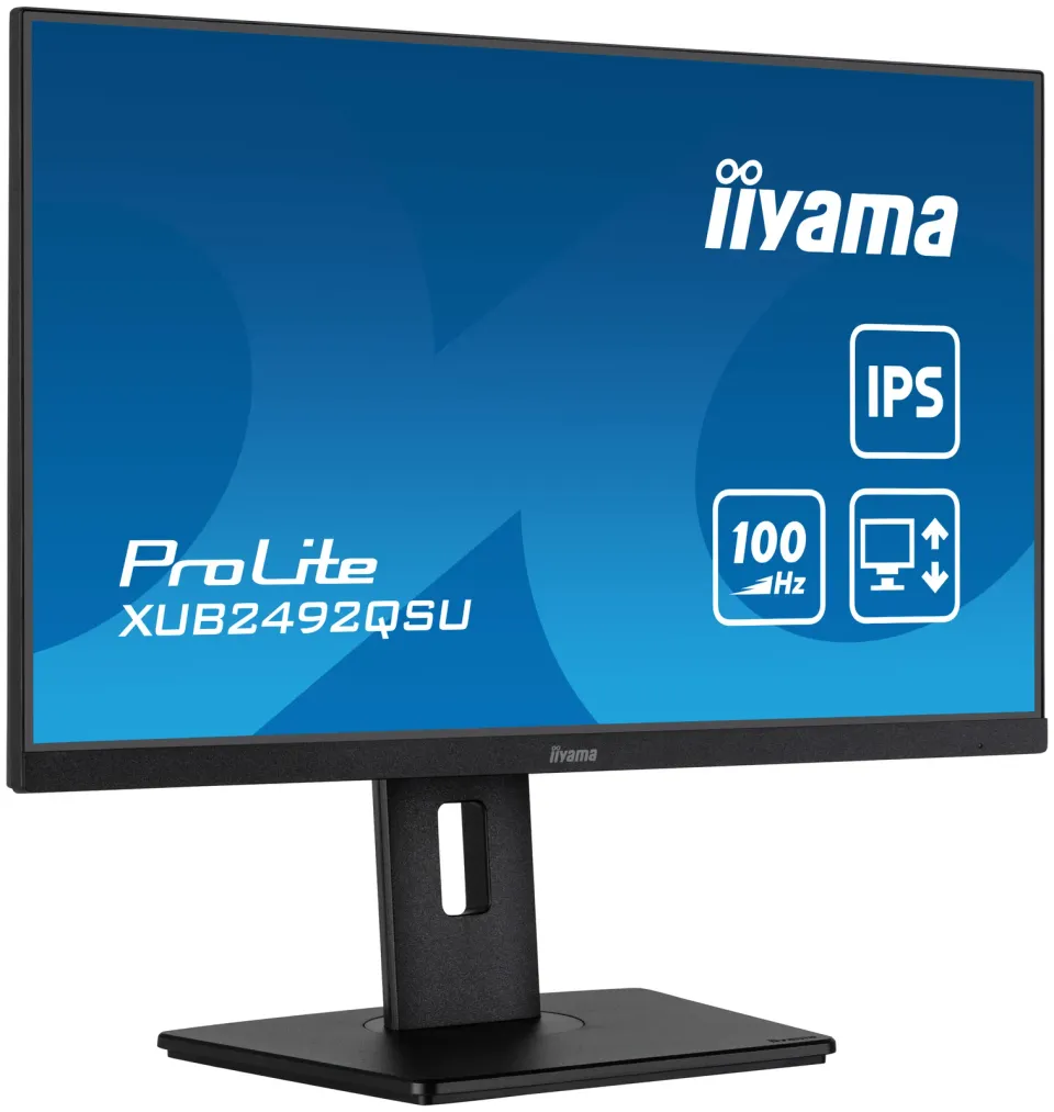 iiyama ProLite/XUB2492QSU-B1/23,8"/IPS/QHD/100Hz/0,5ms/Black/3R