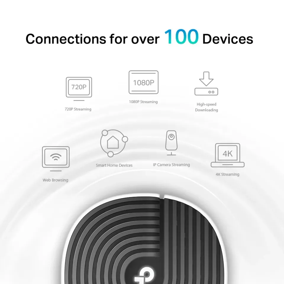 TP-Link Deco S7(3-pack) Mesh systém AC1900 s Wi-Fi pro celoplošné pokrytí domácn
