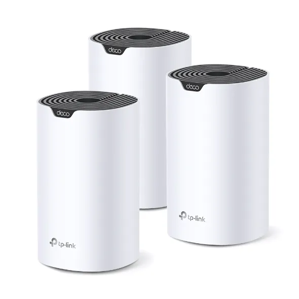 TP-Link Deco S7 (3er-Pack) Mesh-System AC1900 mit Wi-Fi für vollständige Hausabdeckung