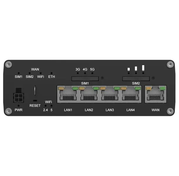 Teltonika RUTC50 průmyslový router, 5G, Dual SIM, WiFi 6
