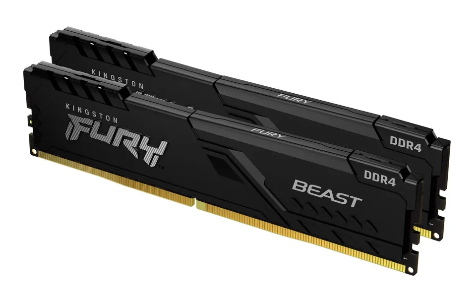 Kingston FURY Beast 32GB (2×16GB) DDR4 3600MHz CL18 Black