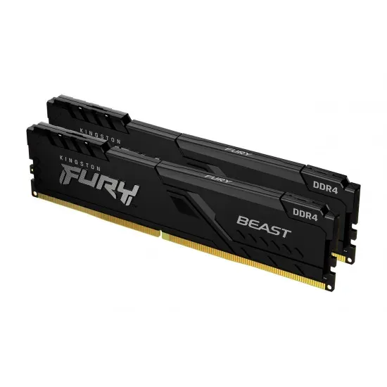 Kingston FURY Beast 32GB (2×16GB) DDR4 3600MHz CL18 Black
