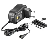 Goobay Univerzální napájecí adaptér 230V/3-12V stejnosměrný 1000mA