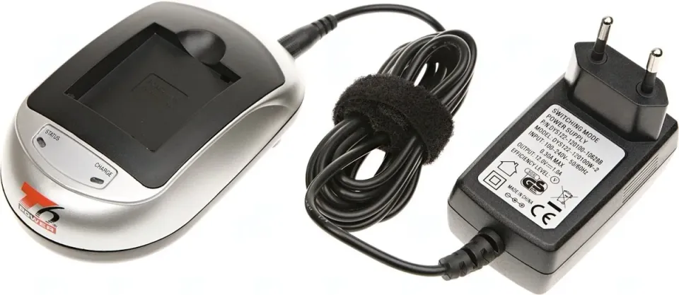 Nabíječka T6 Power pro Canon LP-E8, 230V, 12V, 1A
