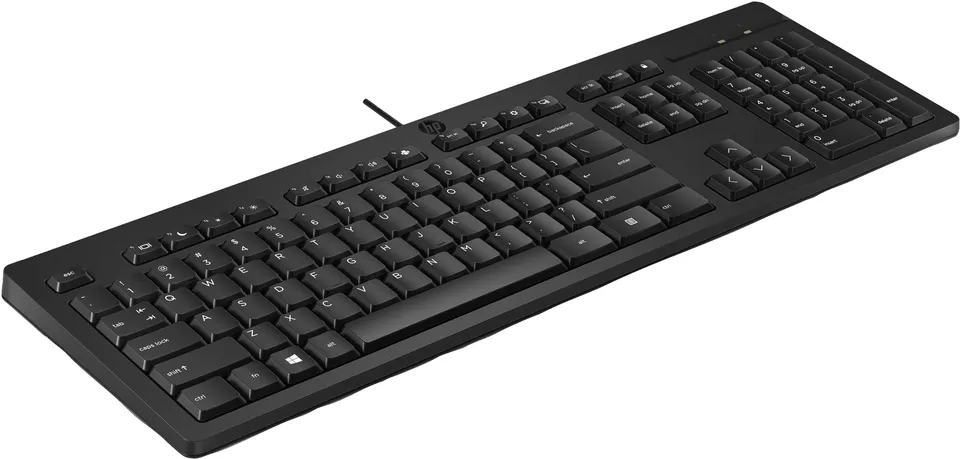 HP 125 G2 USB Wired Keyboard Bulk12