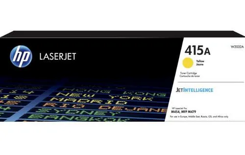 HP W2032A originální toner žlutý č.415A malý cca 2100 str. (yellow, pro HP CLJ M454, M479, Jetintelligence )