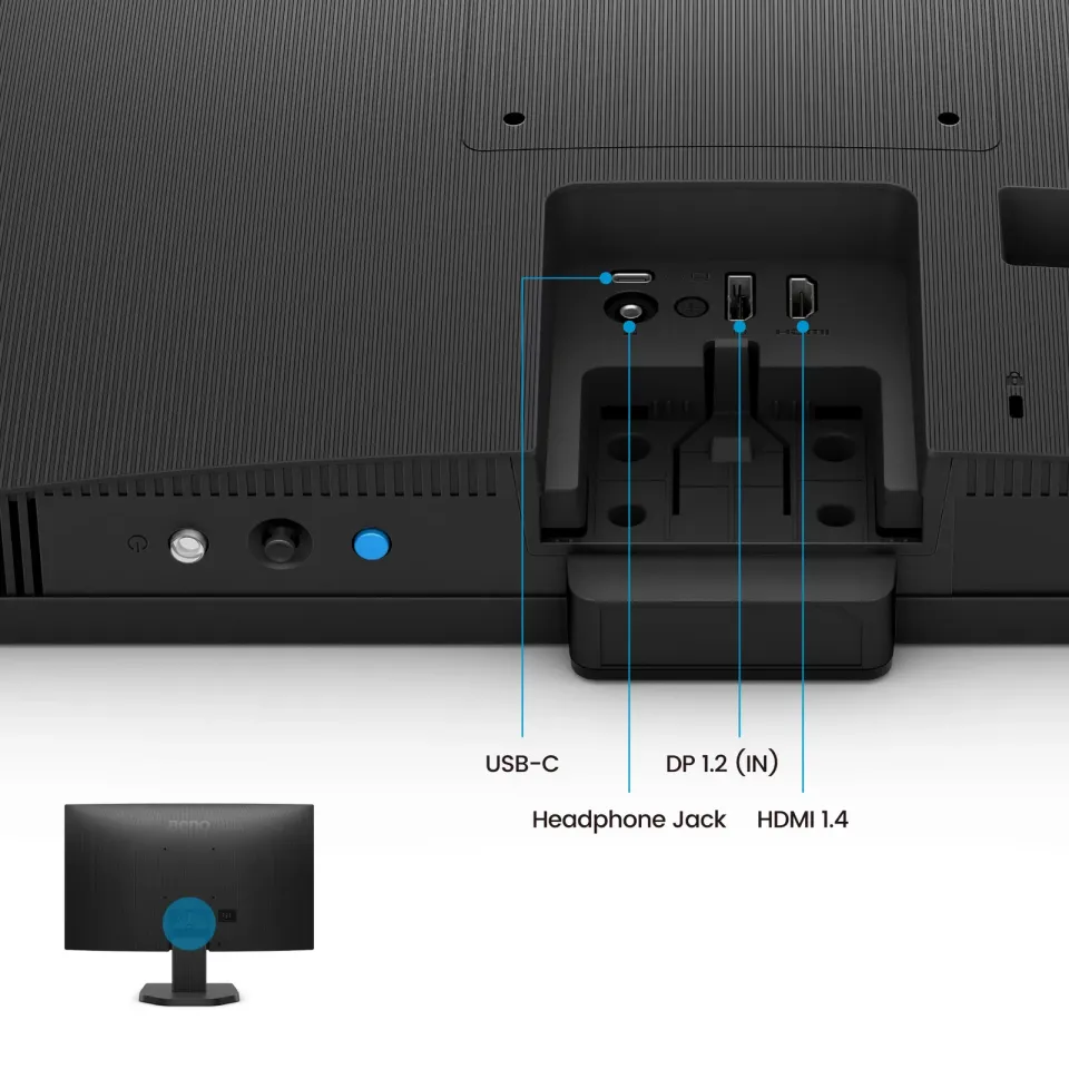 BenQ LCD GW2490C 23,8" IPS/1920x1080/5ms/250nits/1500:1/HDMI/DP/USB-C/VESA/repro