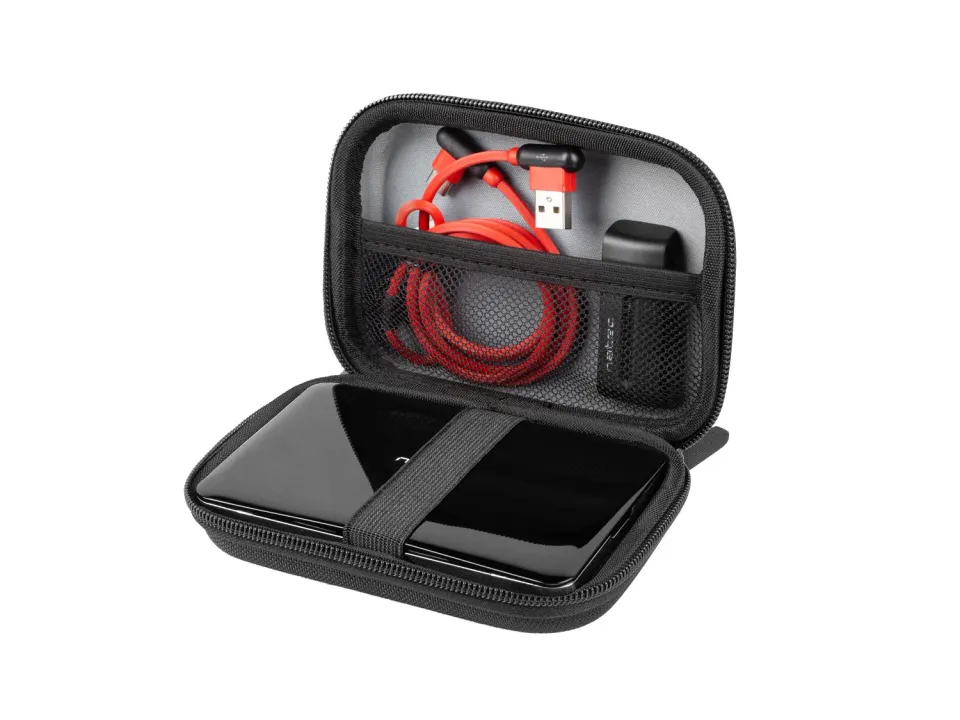Natec cestovní organizér SHRIMP pro HDD/SSD/kabely