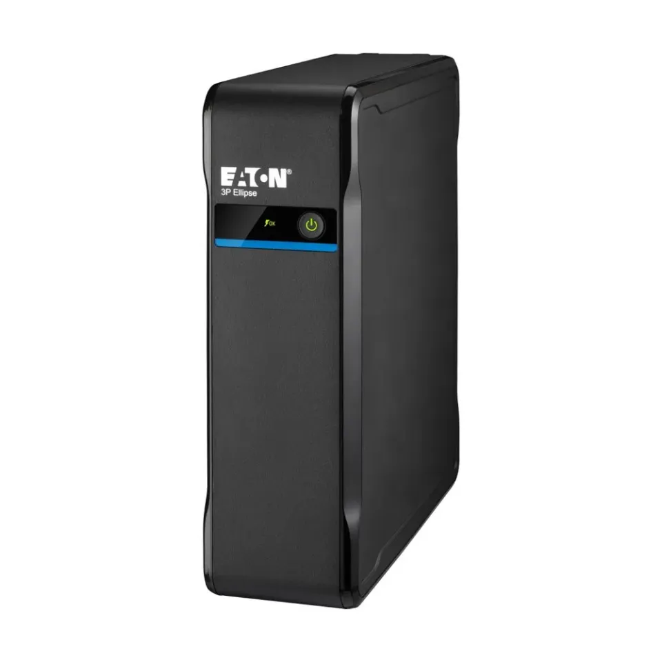 Eaton 3P Ellipse UPS DIN, 700VA, 420W, Vstup: C14, Výstupy: (3) Typ E, (1) Pouze přepěťová ochrana Typ E, Tower