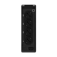 Eaton 3P Ellipse UPS DIN, 700VA, 420W, Vstup: C14, Výstupy: (3) Typ E, (1) Pouze přepěťová ochrana Typ E, Tower