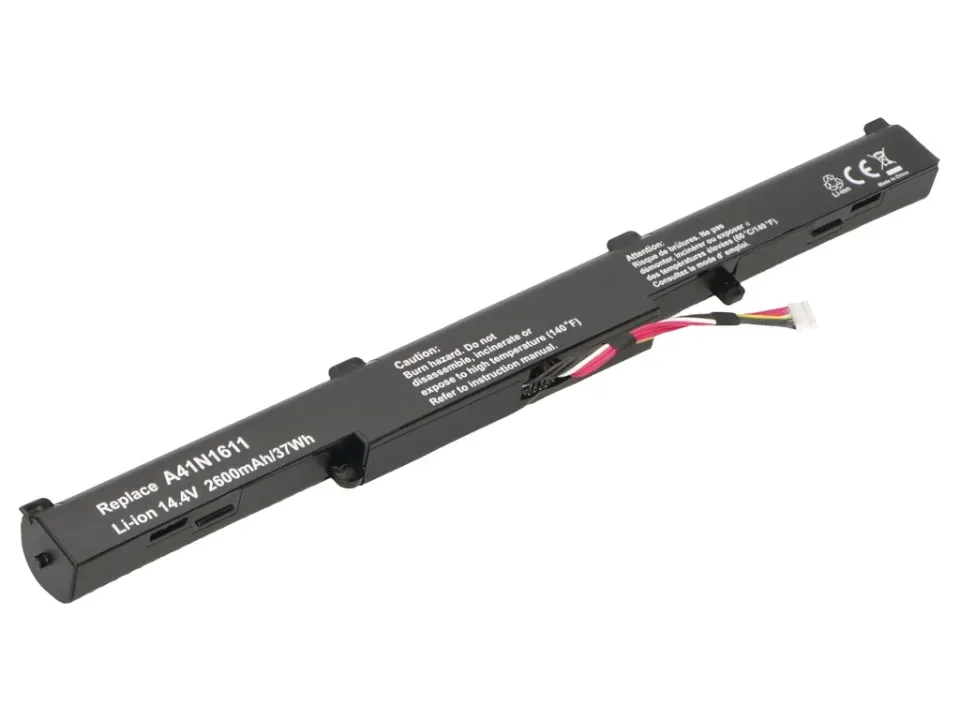 2-Power baterie pro ASUS ( A41N1501 alternative ) Baterie (4 Články) 14,4V 2600m