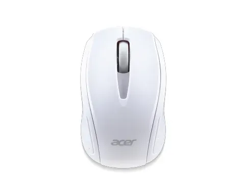 ACER Wireless Mouse G69 White - RF2.4G, 1600 dpi, 95x58x35 mm, 10m dosah, 2x AAA, Win/Chrome/Mac,Retail Pack