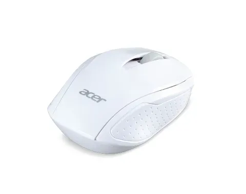 ACER Wireless Mouse G69 White - RF2.4G, 1600 dpi, 95x58x35 mm, 10m dosah, 2x AAA, Win/Chrome/Mac,Retail Pack