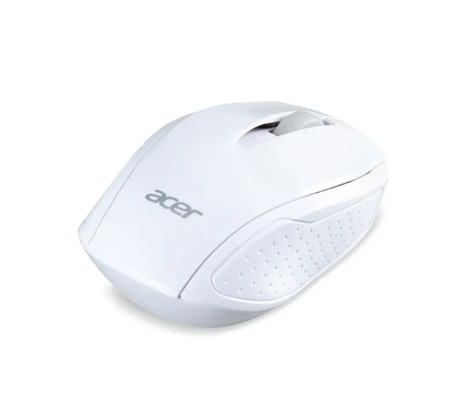 ACER Wireless Mouse G69 White - RF2.4G, 1600 dpi, 95x58x35 mm, 10m dosah, 2x AAA, Win/Chrome/Mac,Retail Pack