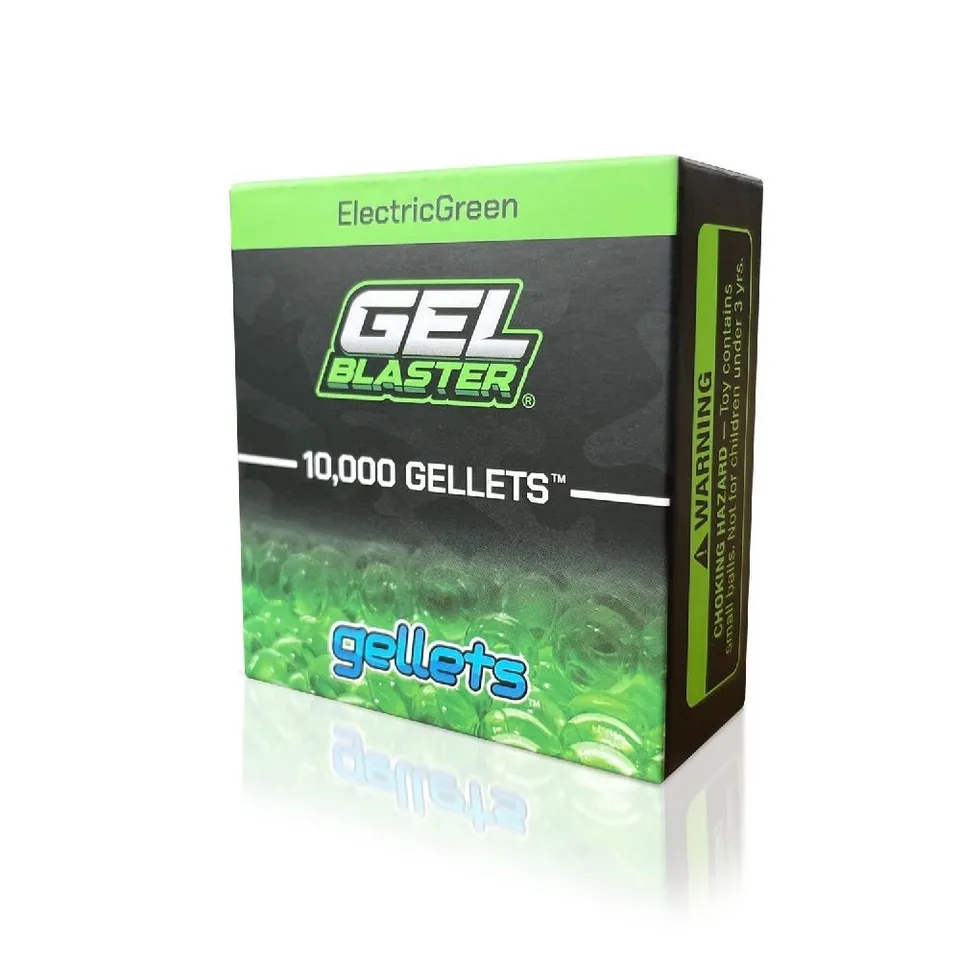 Gel Blaster Gellets 10k Green - gelové kuličky