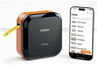 BROTHER tiskárna štítků PT-E720BTZ - 12,24mm, pásky, mobilní, Tiskárna Štítků pro průmysl a elekt