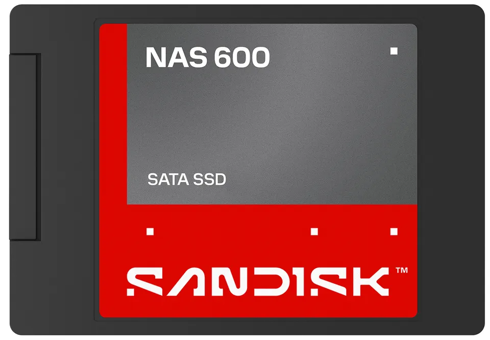 SANDISK NAS 600 SATA III, 500 GB, SSD disk 2,5", TLC 3D NAND, R:560MB/s, W:505MB