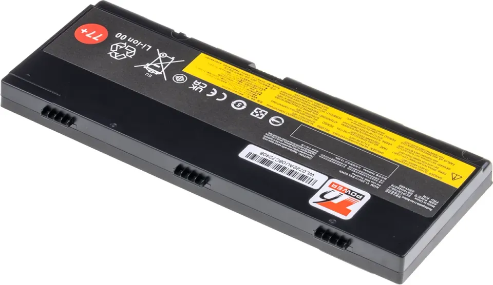Baterie T6 Power pro Lenovo ThinkPad P50, ThinkPad P51, 8000mAh, 90Wh, 6cell