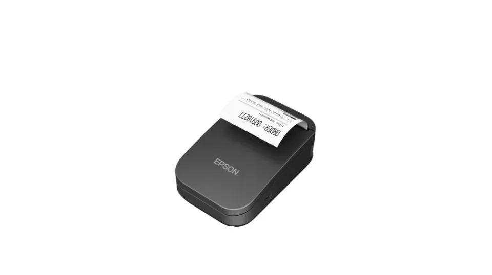 Epson TM-P20II (101) – přenosná termální tiskárna účtenek 58 mm, Bluetooth 5.0, USB-C, IP54, černá