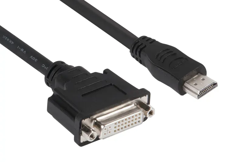 Club3D Adaptér pasivní HDMI na DVI-D Single Link (M/F), 22cm