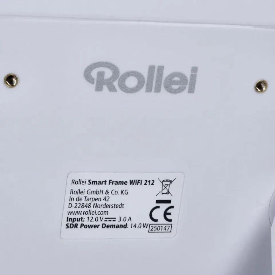 Rollei fotorámeček WiFi 212/ úhlopříčka 21.5"/ 32GB/ 4W/ Frameo APP/ Světlé dřevo