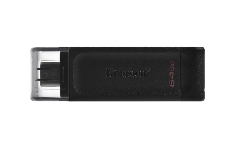 KINGSTON DataTraveler 70 64GB black USB3.2 Type-C Gen1 flash drive