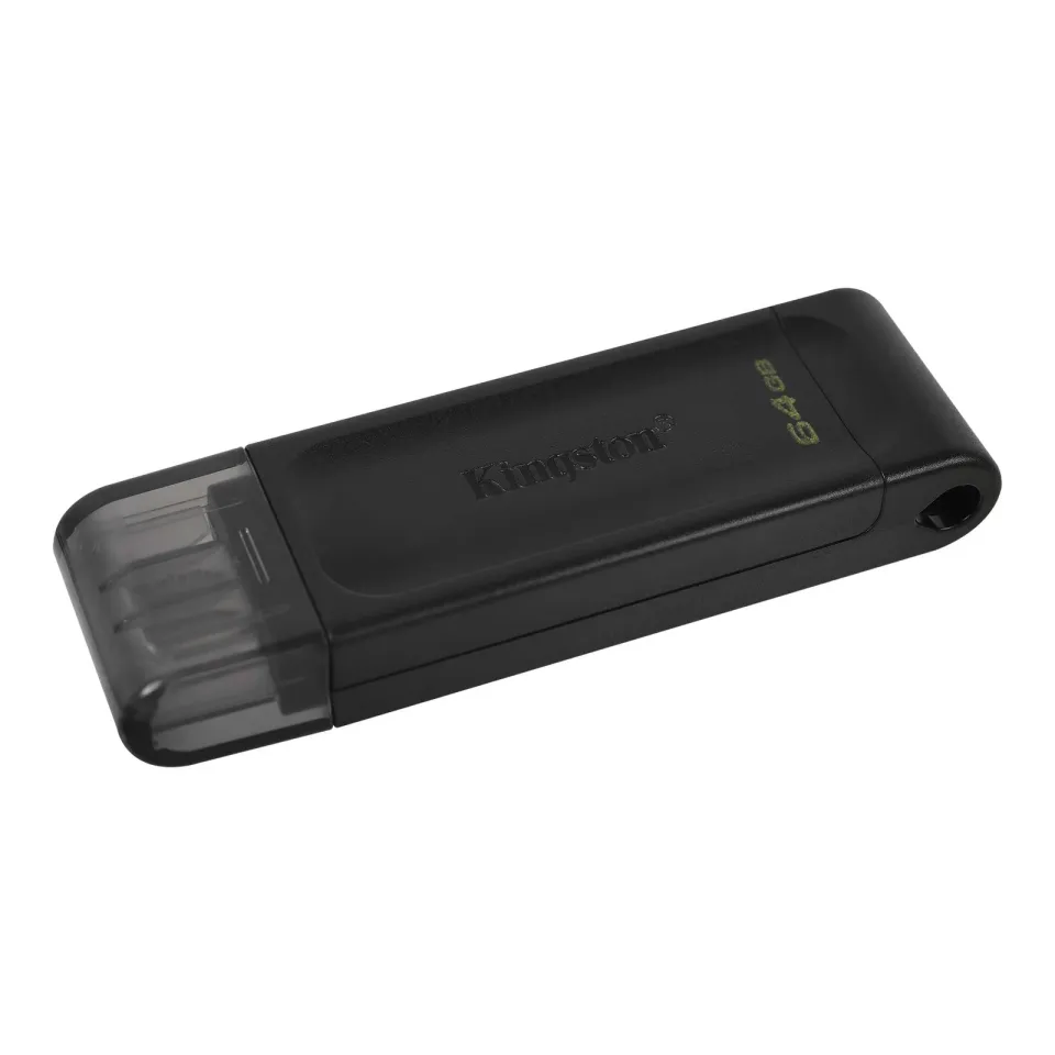 KINGSTON DataTraveler 70 64GB black USB3.2 Type-C Gen1 flash drive