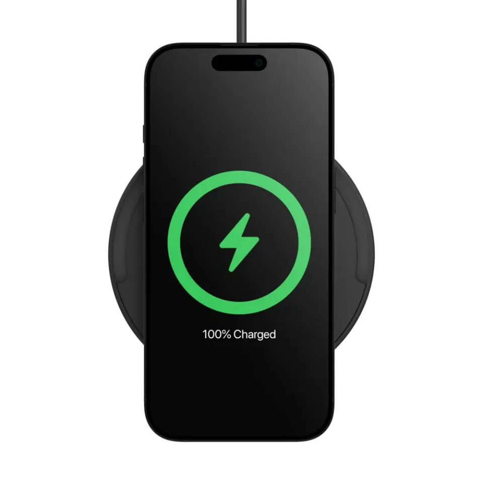 Belkin BOOST CHARGE Qi 15W Bezdrátová nabíjecí podložka, bez adaptéru, černá