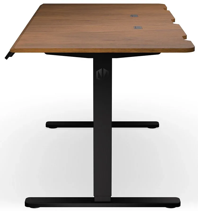 Endorfy Atlas L Electric Dark Wood,Herní stůl, motorizovaný, výškově stavitelný,