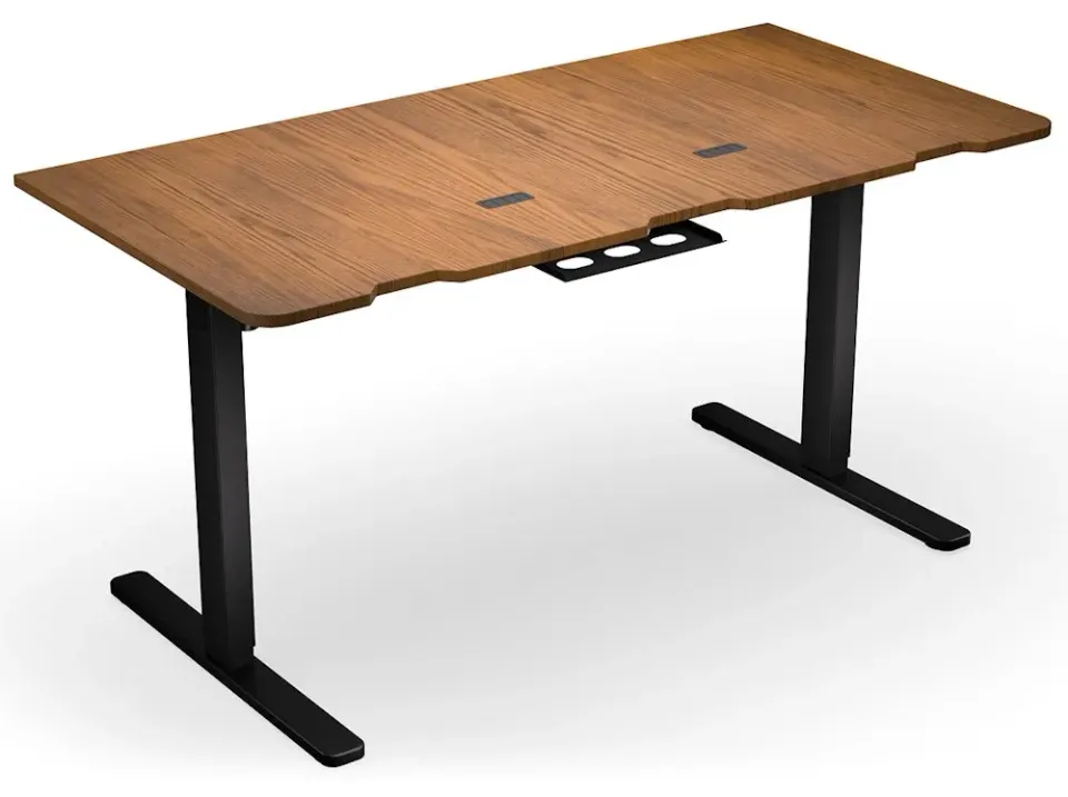 Endorfy Atlas L Electric Dark Wood,Herní stůl, motorizovaný, výškově stavitelný,