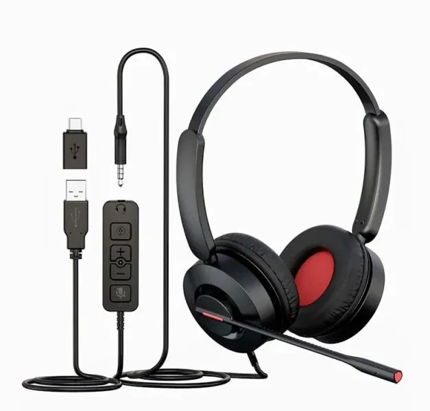 WELL Mairdi MRD-816C Dual - USB-A, USB-C, 3,5 mm
