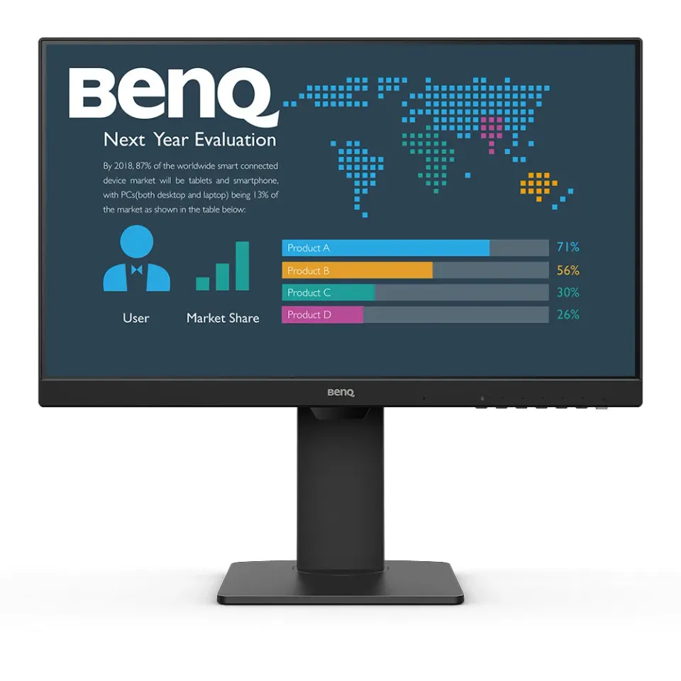 BenQ LCD BL2486TC 23,8" IPS/1920×1080/100Hz/5ms/DP/HDMI/USB/Jack/Repro/VESA/Pivo
