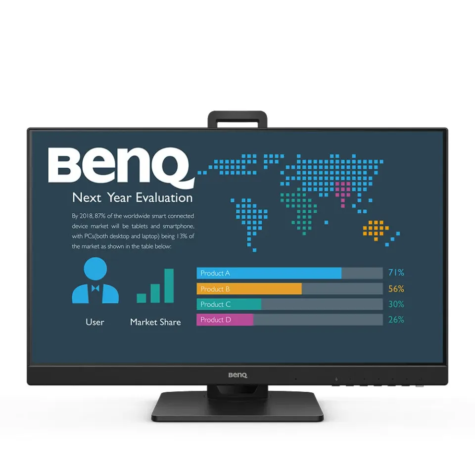 BenQ LCD BL2486TC 23,8" IPS/1920×1080/100Hz/5ms/DP/HDMI/USB/Jack/Repro/VESA/Pivo