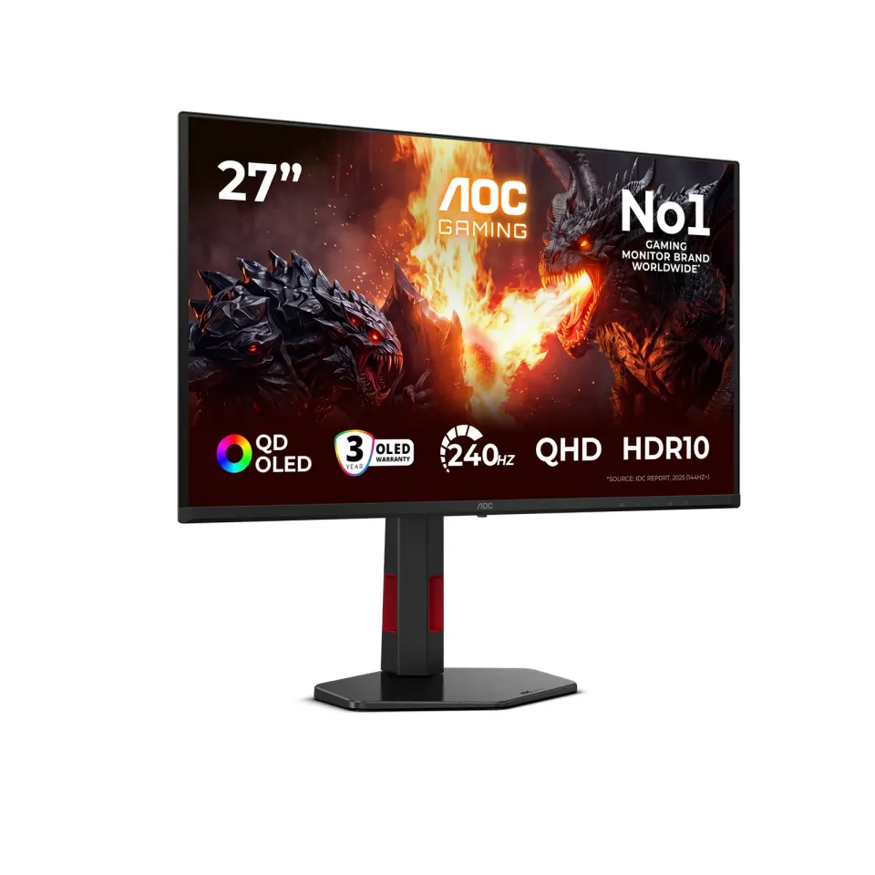 AOC Gaming/Q27G4ZDR/26,5"/QD-OLED/QHD/240Hz/0,03ms/Černá/3R