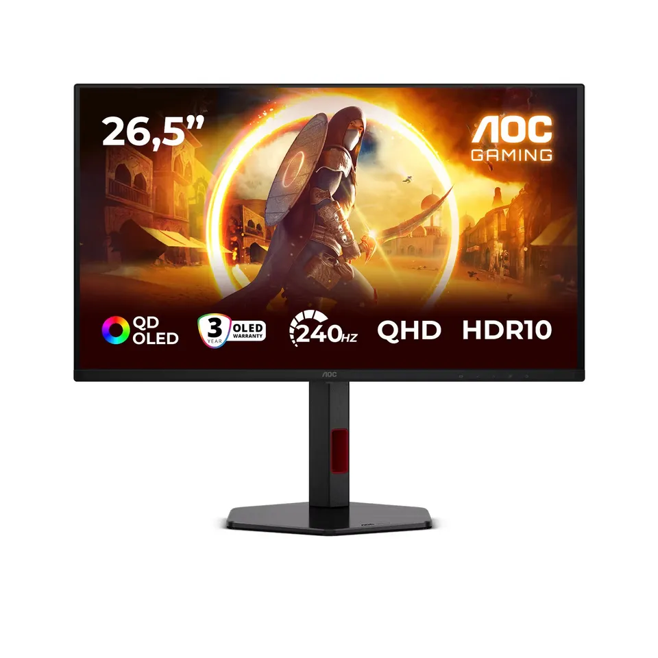 AOC Gaming/Q27G4ZDR/26,5"/QD-OLED/QHD/240Hz/0,03ms/Černá/3R