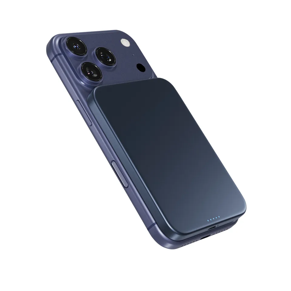 Epico Qi2 5000mAh Alu Mag+ PowerBanka EM51 - modrá