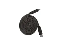 WG - Datový kabel Type-C na Type-C, 1 metr, 5 A, 240 W, magnetický samonavíjecí, černá