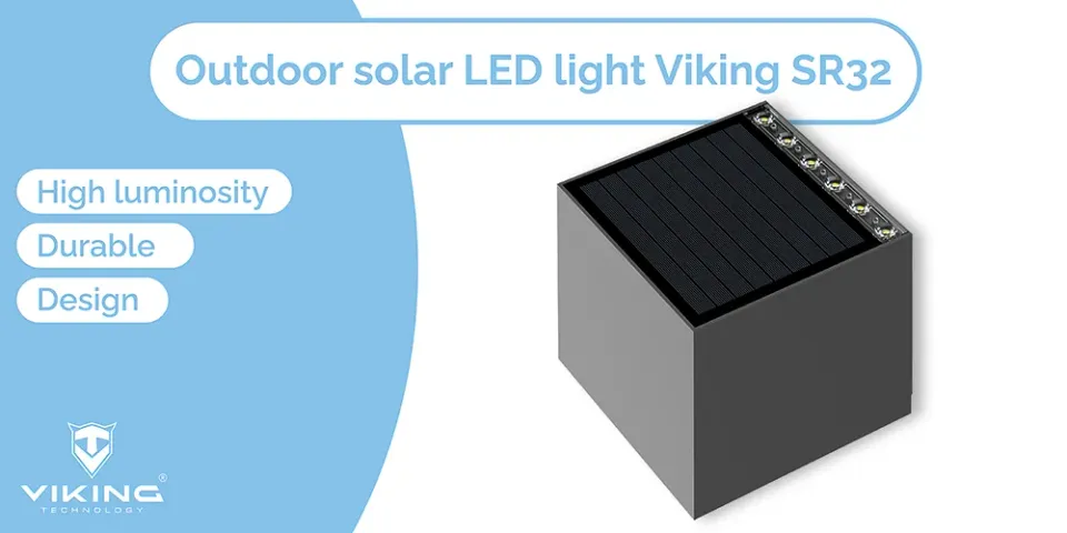Viking venkovní solární LED světlo SR32