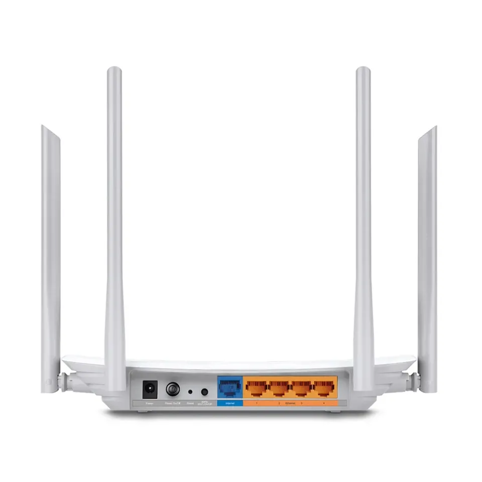 TP-LINK Archer C50 wifi AP/router AC1200, 4xLAN, 1xWAN, (2,4GHz, 5GHz, ac) 867 + 300Mbit, 4x fix. antena
