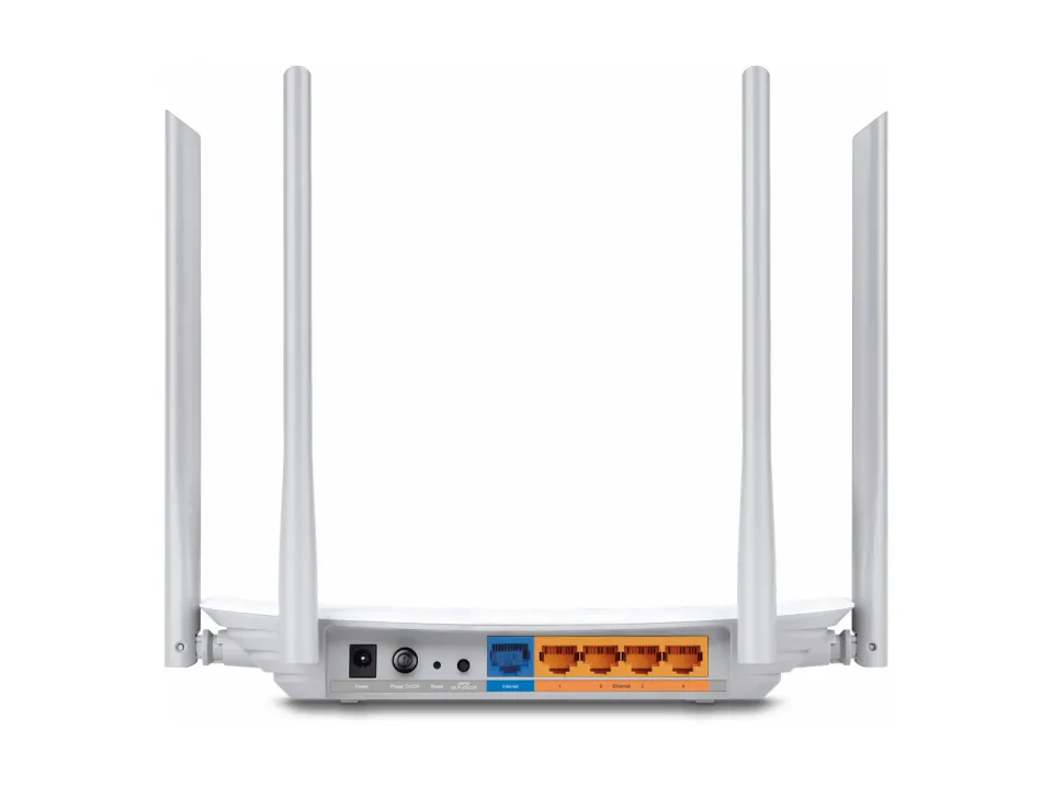 TP-LINK Archer C50 wifi AP/router AC1200, 4xLAN, 1xWAN, (2,4GHz, 5GHz, ac) 867 + 300Mbit, 4x fix. antena